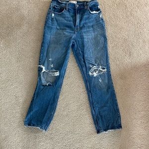 Abercrombie & Fitch Ultra high rise 90s jeans
